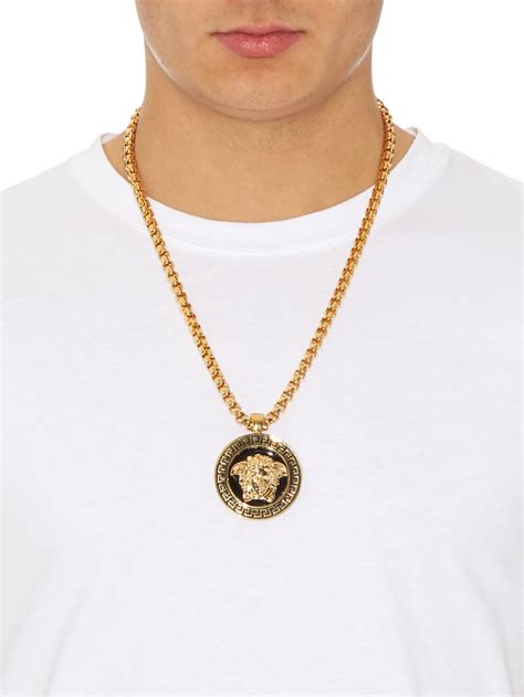 versace necklace for men.